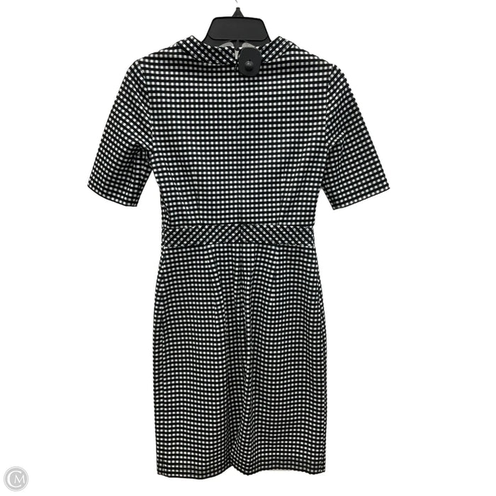 Dress Work By Banana Republic In Checkered Pattern, Size: 0