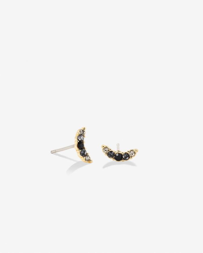 Bryan Anthonys Eclipse Collection Pave Stud Earrings in Gold