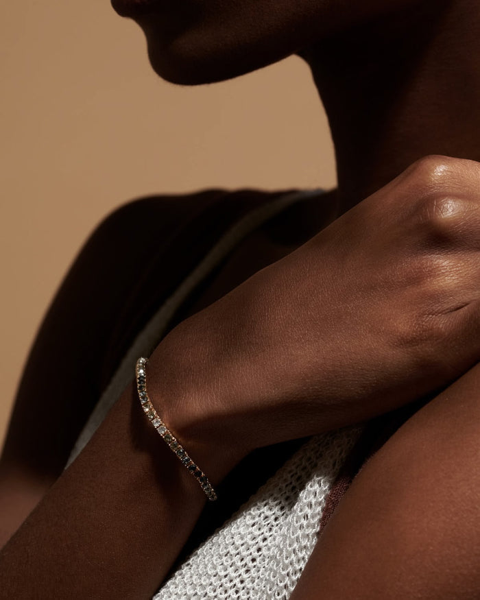 Bryan Anthonys Eclipse Tennis Bracelet on Model