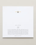 Bryan Anthonys Eclipse Collection Trillion Ring in Gold with Meaning Card