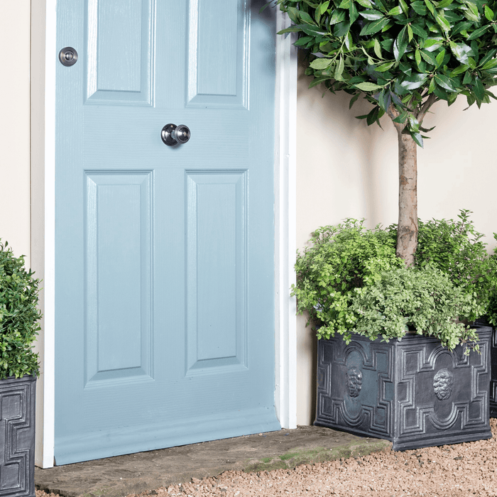 Elizabethan Outdoor Square Garden Planter - Outdoor Planters - The Well Appointed House