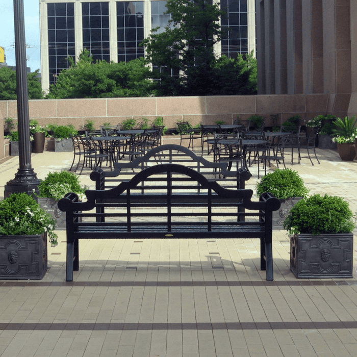 Elizabethan Outdoor Square Garden Planter - Outdoor Planters - The Well Appointed House