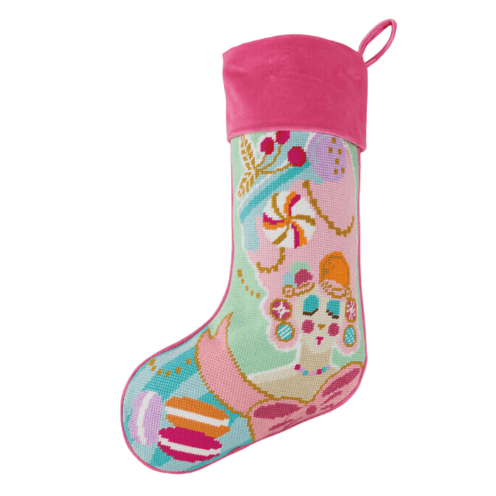 Embroidered Marie Sweet Christmas Stocking - Christmas Stockings - The Well Appointed House