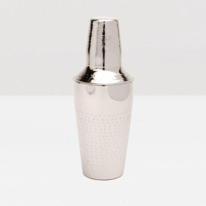 Etched Shiny Nickel Barware Set - Bar Tools & Accessories - The Well Appointed House