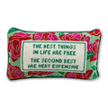Expensive Needlepoint Pillow - The Well Appointed House