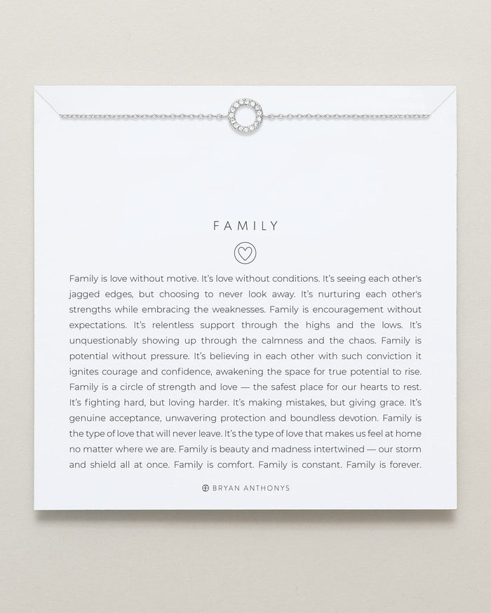 Bryan Anthonys Family Bracelet Silver