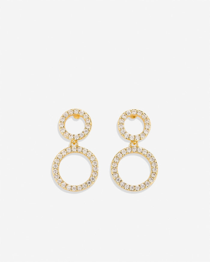 Bryan Anthonys Family Drop Earrings Gold