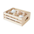 Farm Eggs Wooden Market Crate - The Well Appointed House