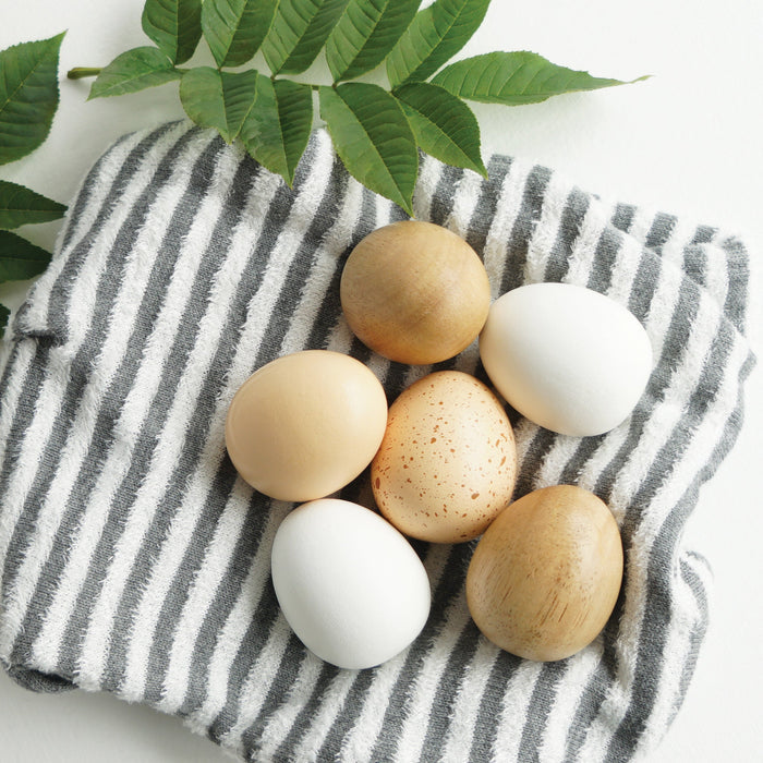 Farm Eggs Wooden Market Crate - The Well Appointed House