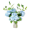 Faux Blue Hydrangeas Arrangement - Florals & Greenery - The Well Appointed House