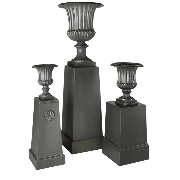 Fluted Garden Urn - Outdoor Planters - The Well Appointed House