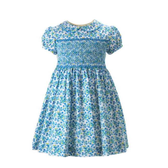 Forget Me Not Smocked Dress & Bloomers - The Well Appointed House