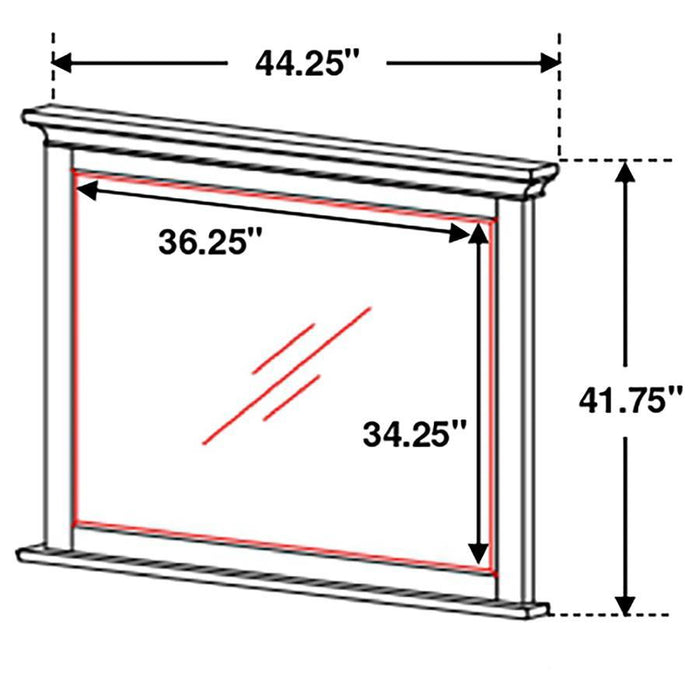 Franco - Dresser Mirror