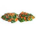Fresh Green and Copper Magnolia Mantel Piece-The Well Appointed House