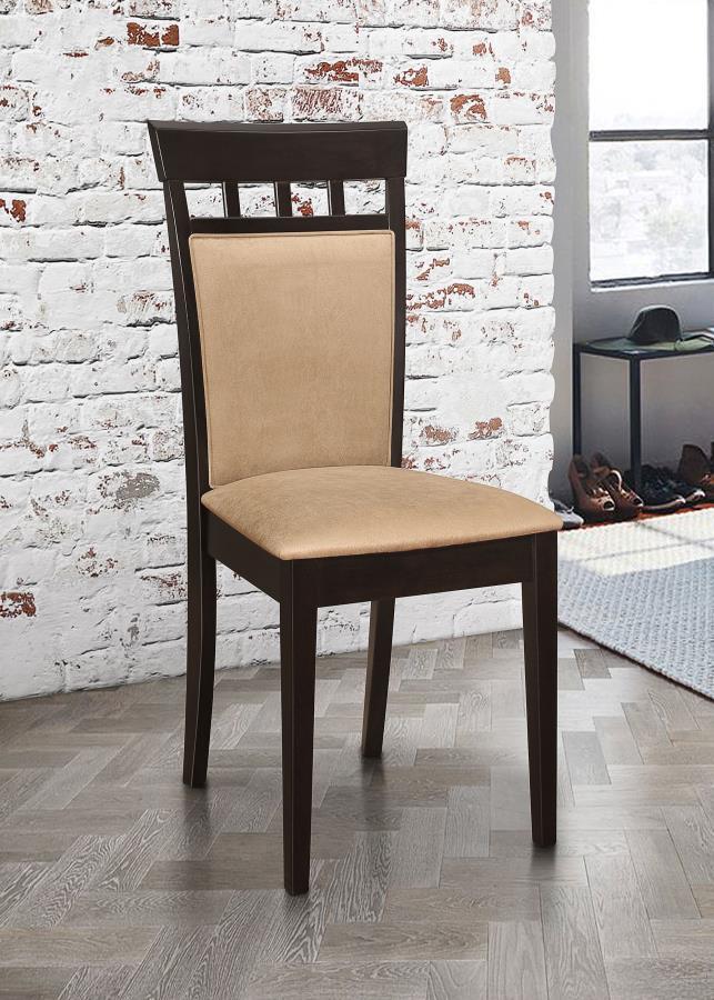 Gabriel - Closed Back Side Chairs (Set of 2) - Cappuccino
