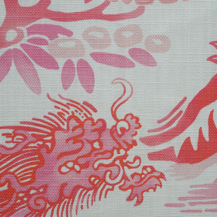 Gardens of Chinoiserie Pillow Cover in Pink - The Well Appointed House