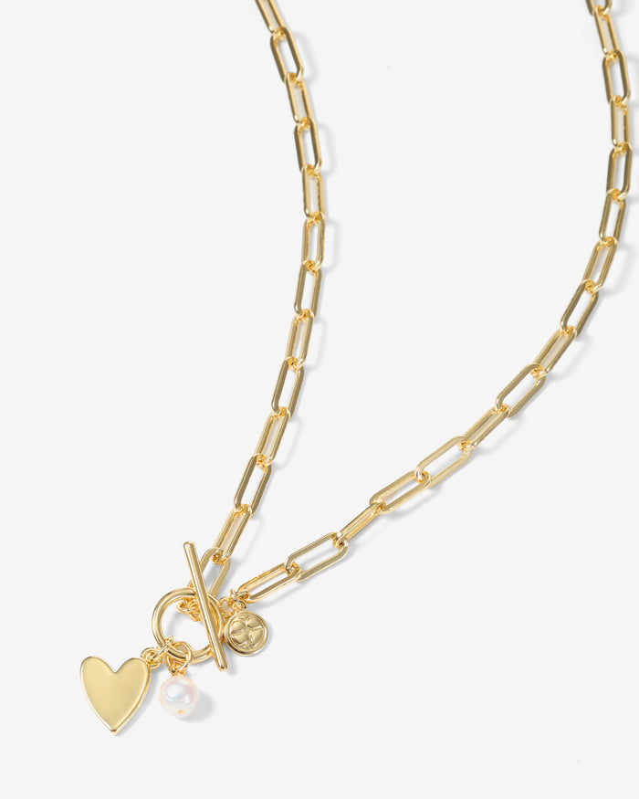 Girl Gang Heart Necklace