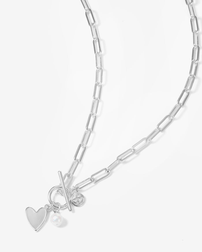 Girl Gang Heart Necklace