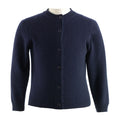Girls Navy Cashmere Cardigan - The Well Appointed House