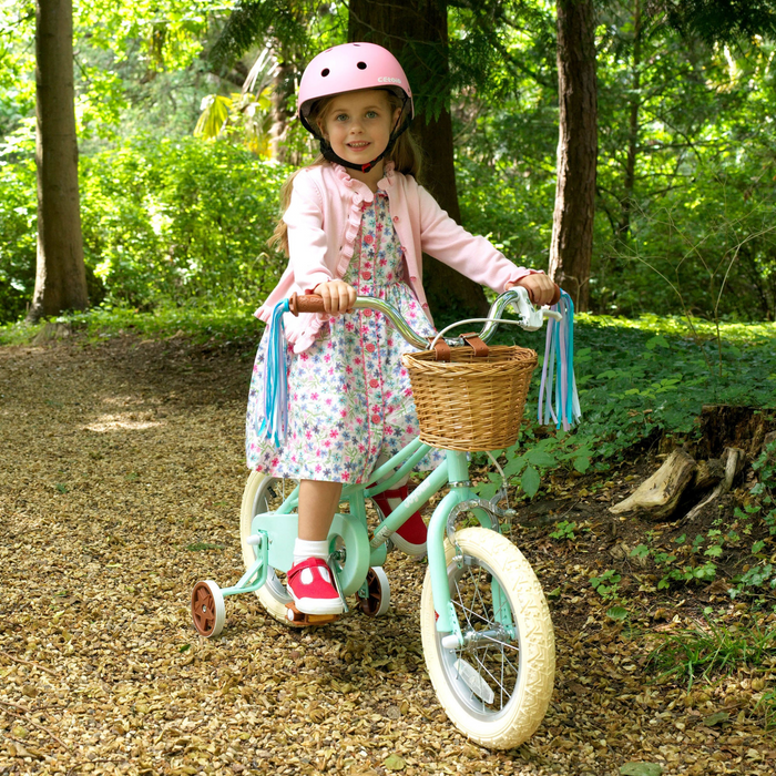 Girls Pink Frill Cardigan - The Well Appointed House