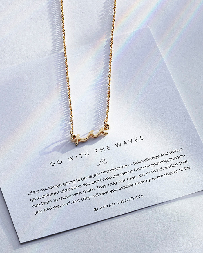 Go With The Waves Necklace showcase