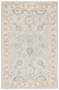 Grey & Beige Hand Tufted Traditional Wool Area Rug - Rugs - The Well Appointed House
