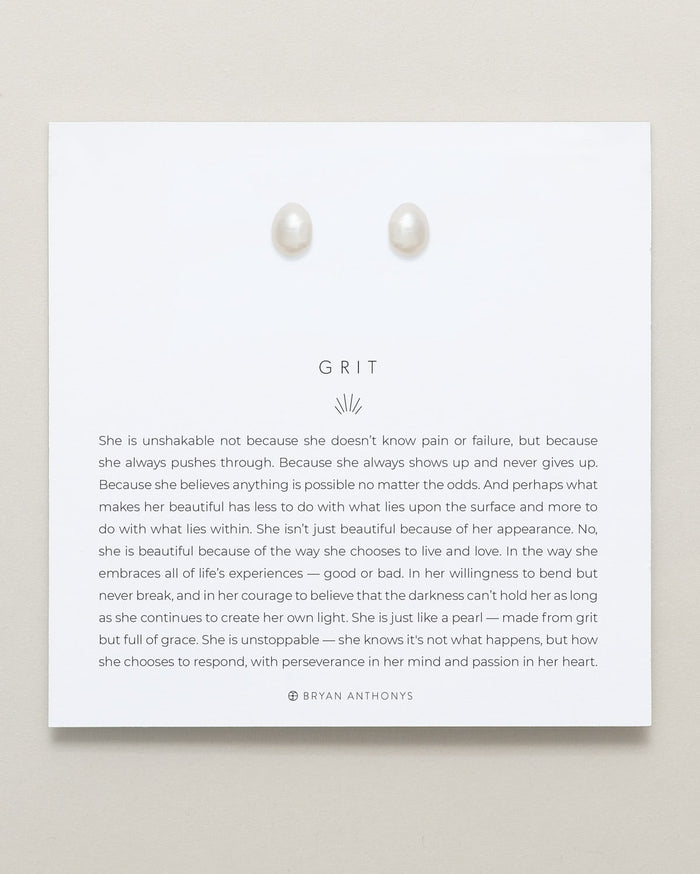 Bryan Anthonys Grit Bold Stud Earrings On Card