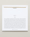 Bryan Anthonys Grit Gold Chain Bracelet On Card
