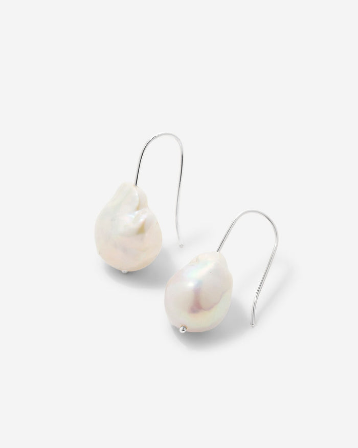 Bryan Anthonys Grit Silver Drop Earrings Macro