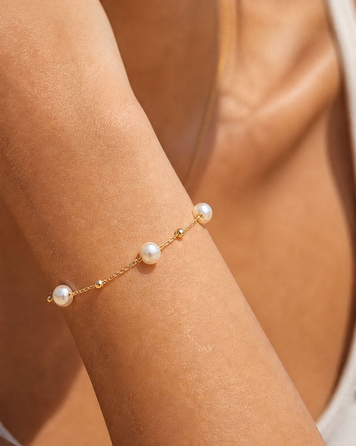 Bryan Anthonys Grit Pearl Beaded Bracelet