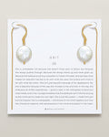 Bryan Anthonys Grit Gold Threader Earring On Card