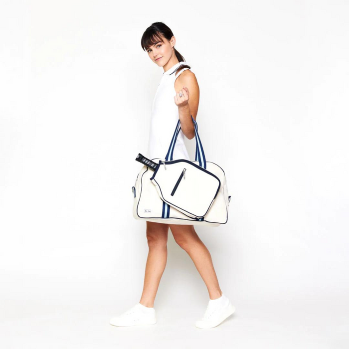 Hampton Canvas Pickleball Bag - Gifts for Her - The Well Appointed House