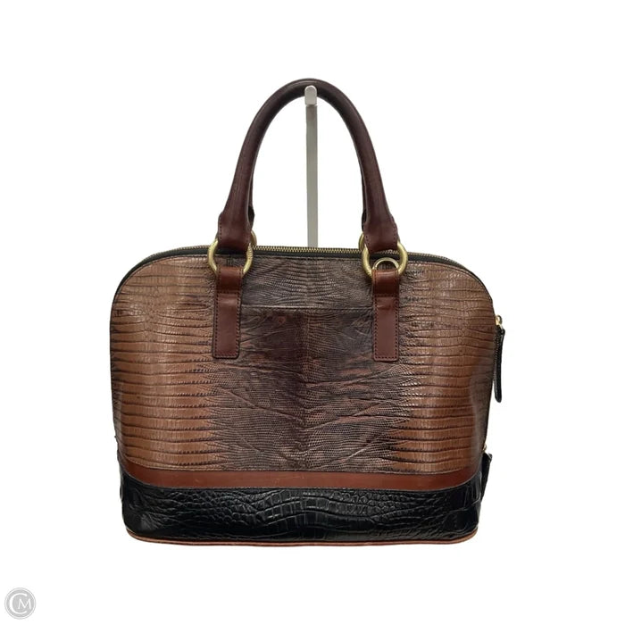 Handbag Designer By Brahmin, Size: Large