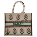 Handmade Beaded Floral Tote - Gifts for Her - The Well Appointed House