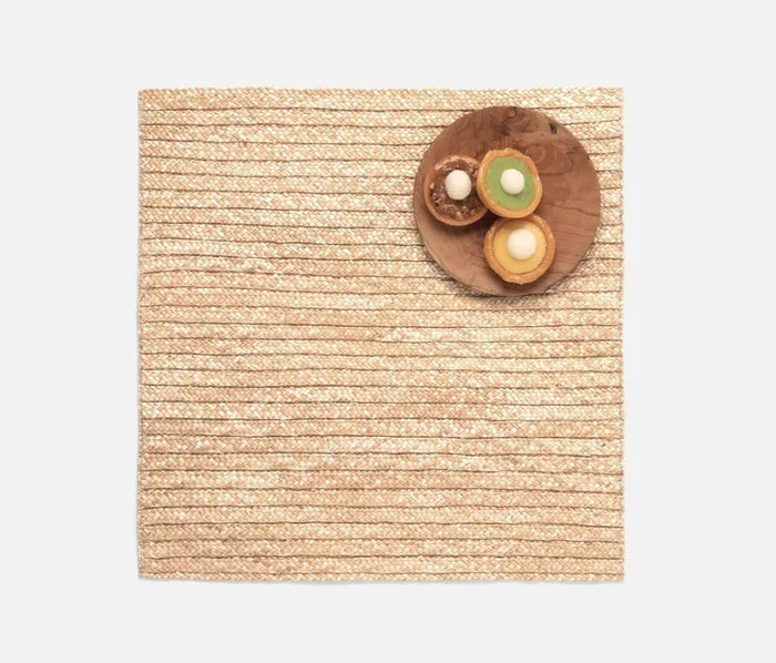 Handwoven Straw Placemats in Natural - Placemats - The Well Appointed House