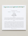Bryan Anthonys Turquoise Healing Stone Gold Beaded Bracelet On Card