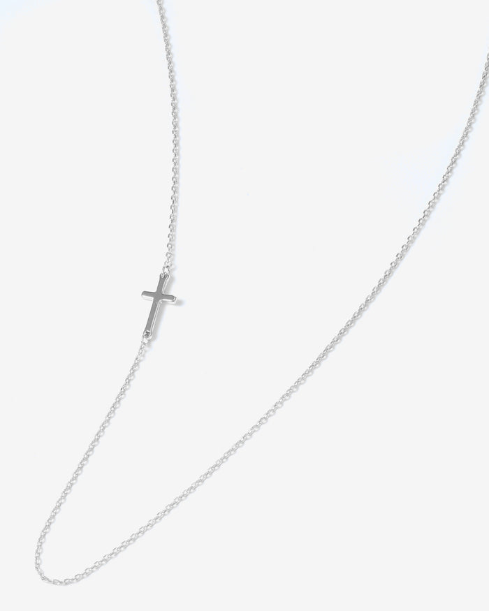 Held Cross Necklace