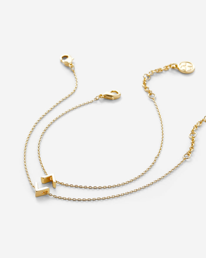 Bryan Anthonys Highs And Lows Gold Chain Bracelet Set Macro