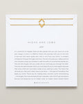 Bryan Anthonys Highs and Lows Gold Necklace Set On Card