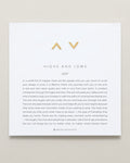 Bryan Anthonys Highs And Lows Gold Stud Earring On Card