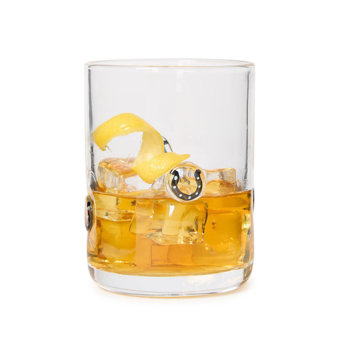 Horseshoe Double Old Fashion Glass