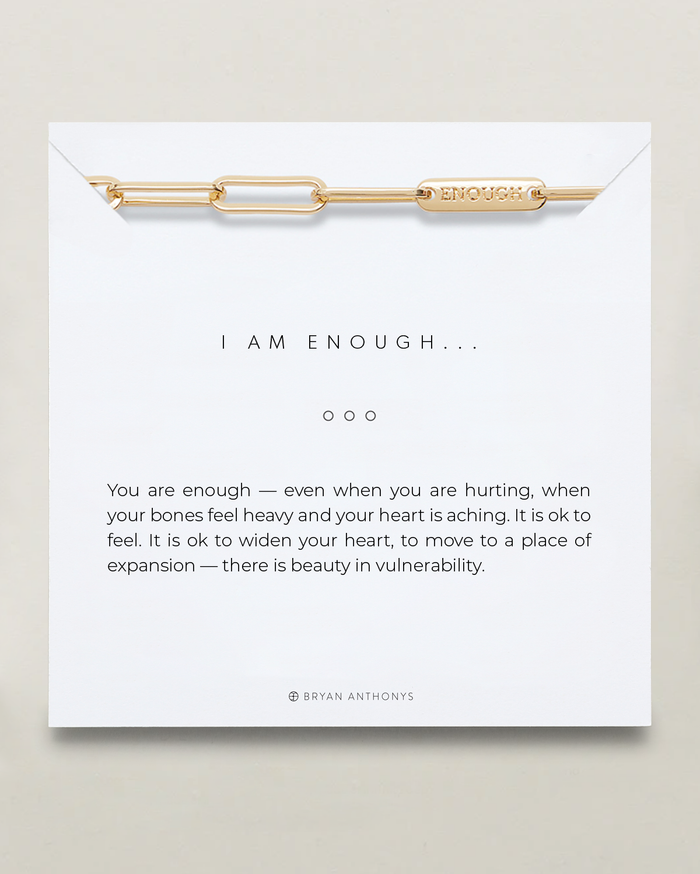Bryan Anthonys I Am Enough Necklace