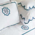 Ibiza Scalloped Sham - Euro Shams - The Well Appointed House