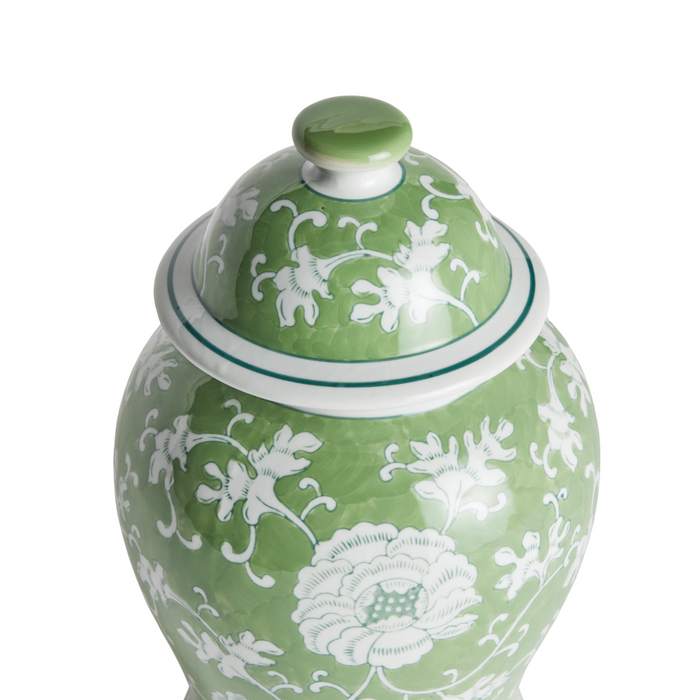 Imperial Lotus Lidded Ginger Jar - The Well Appointed House