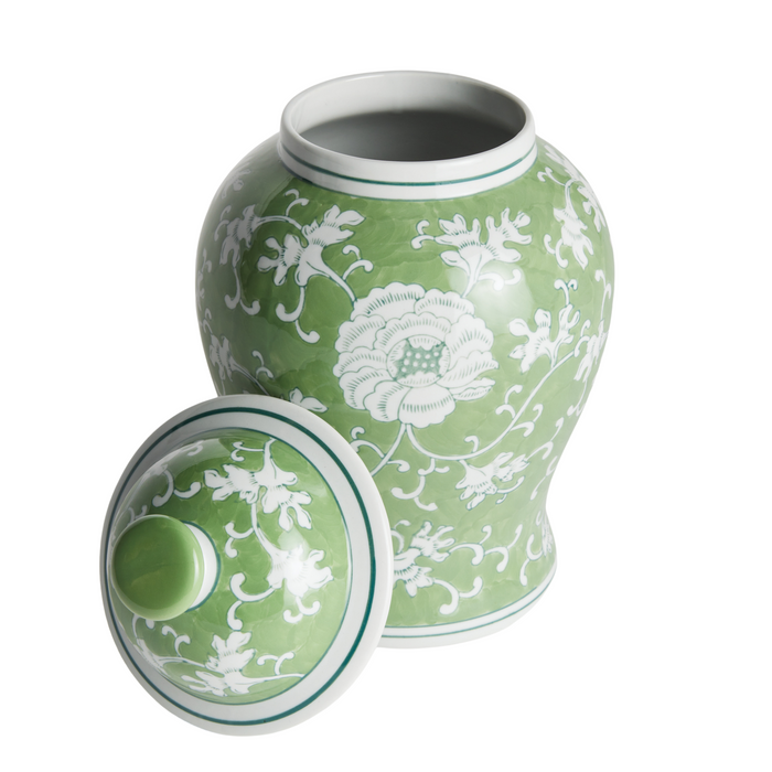 Imperial Lotus Lidded Ginger Jar - The Well Appointed House