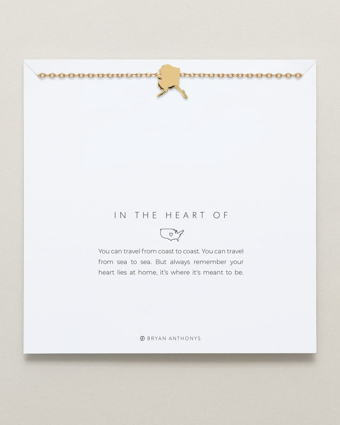 In The Heart Of Necklace — Alaska carded