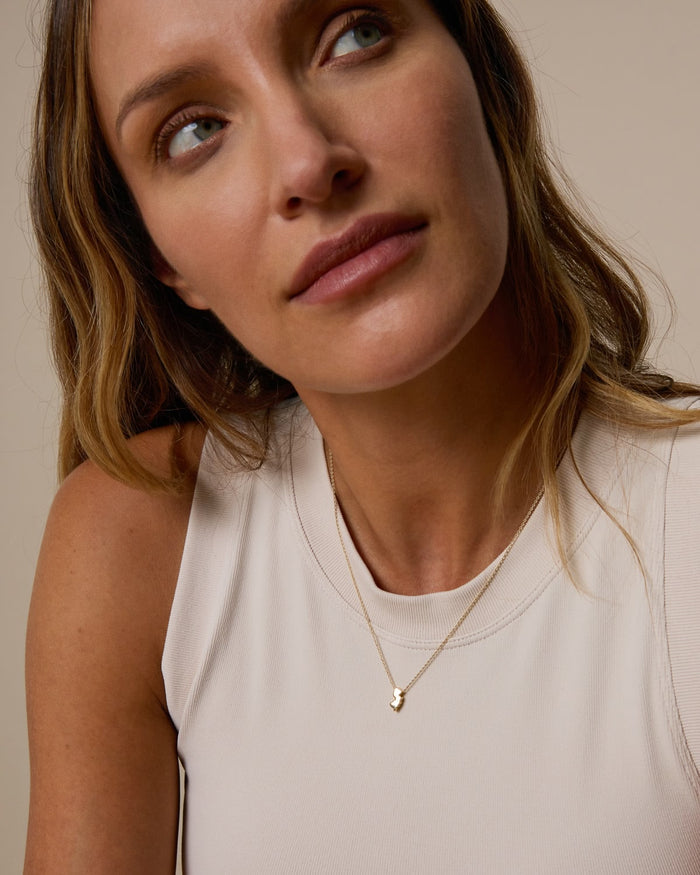 Model wearing In The Heart Of Necklace