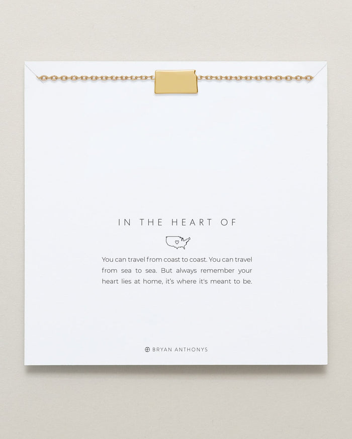 In The Heart Of Necklace — Kansas on card
