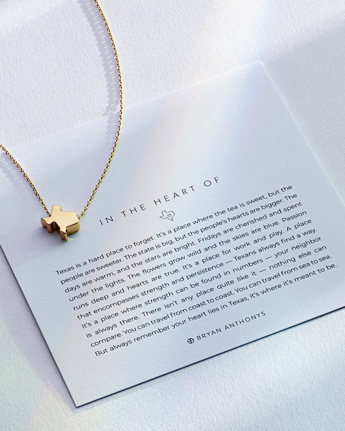 In The Heart Of Necklace showcase