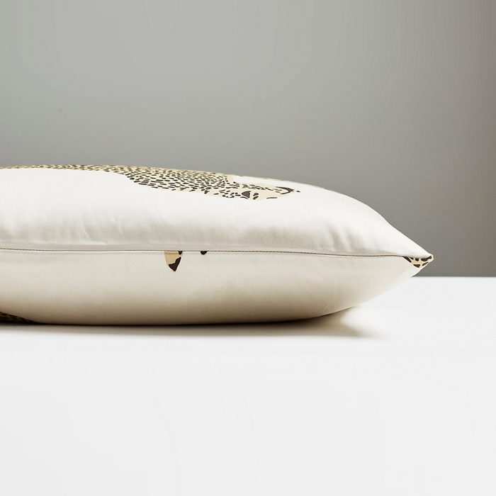 Dune Ivory Leaping Cheetah Decorative Lumbar Pillow - The Well Appointed House